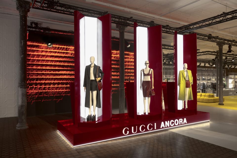 Gucci renovates New York City store with video art